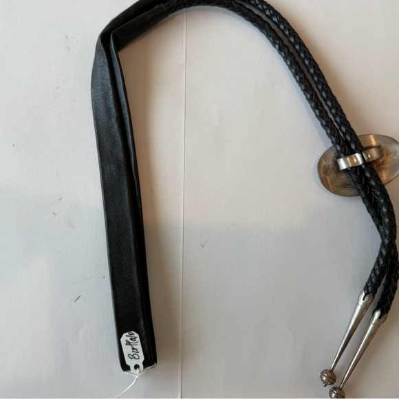 Sterling Silver Buffalo Bolo Tie Tony Sanchez Jackson Hole Gem Eyes Western - Picture 4 of 9